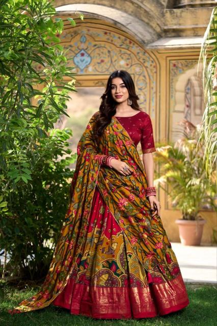 Artriddhs Dola silk vol 109 Bridal lehengha choli manufacturers in Kolkata